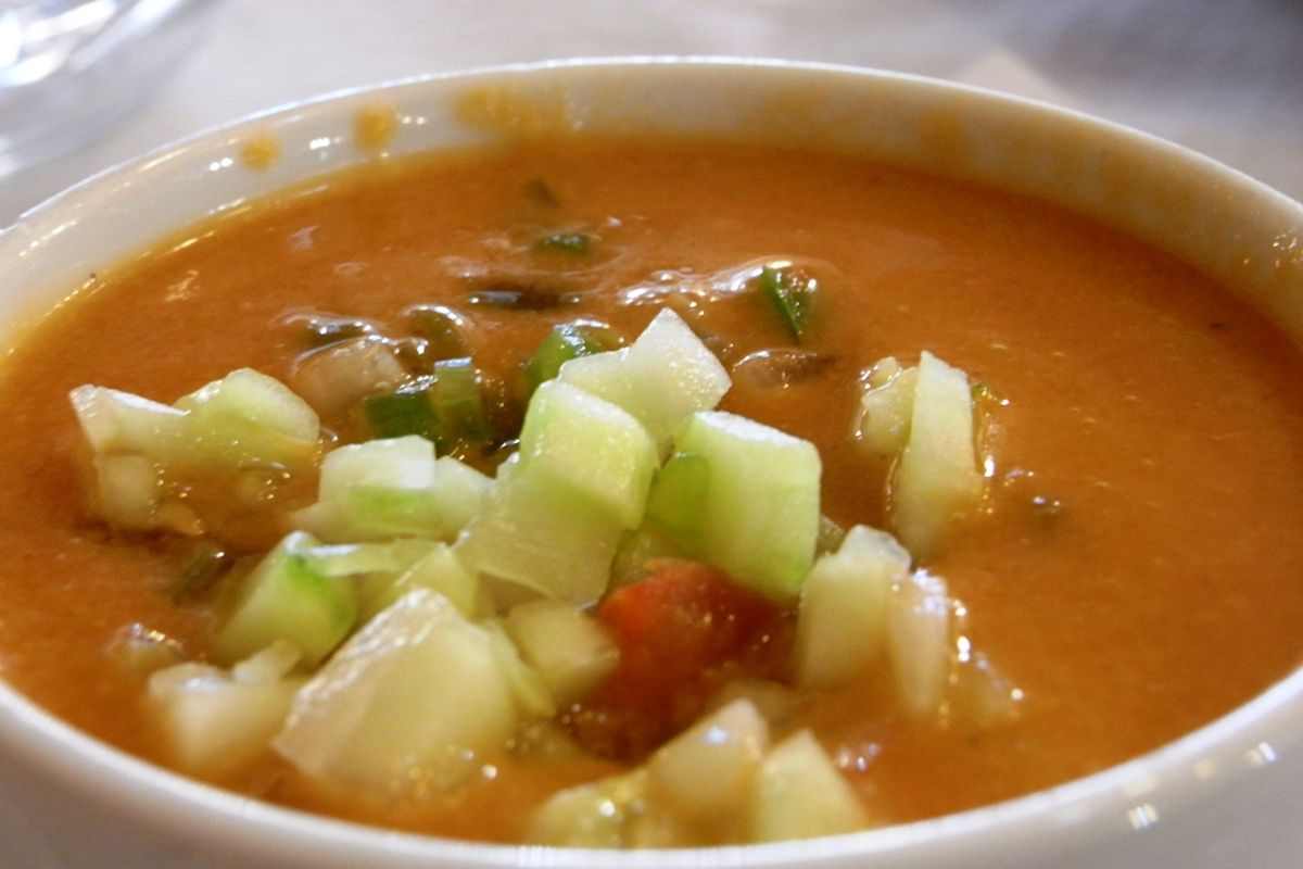 Chilled Tomato Gazpacho
