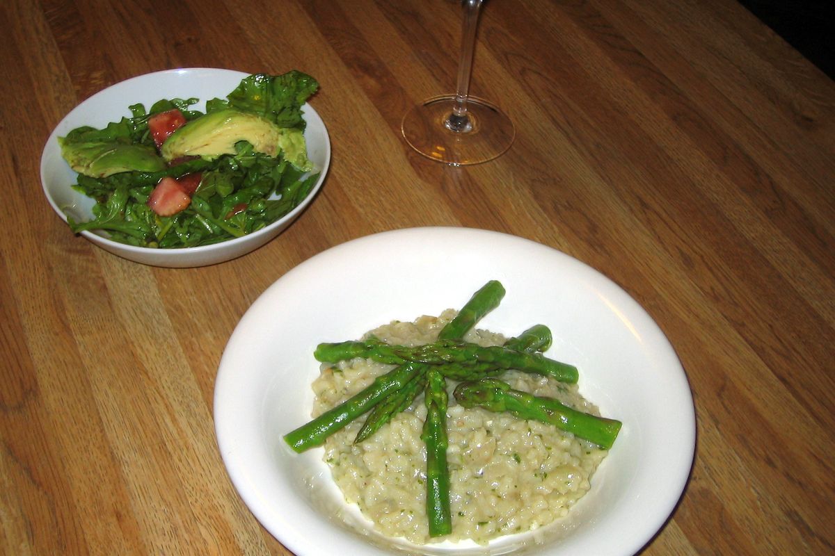 Lemon Asparagus Risotto